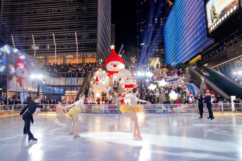 美陈焕彩、IP云集、冰场添趣 浦东商圈跨年“氛围组”就位-三林塘